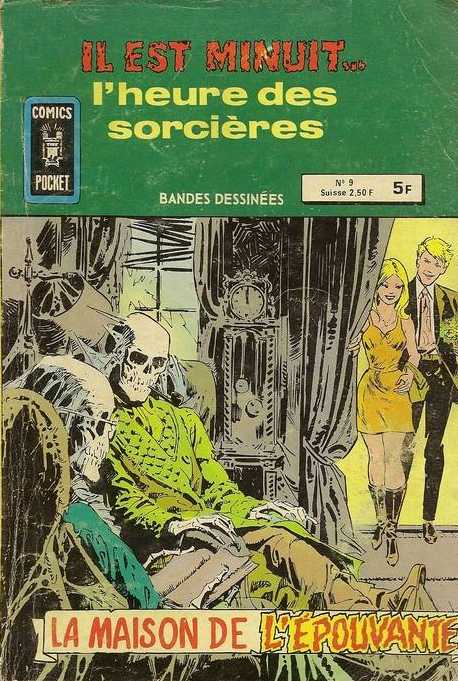 Scan de la Couverture Il est minuit l'heure des sorcires 2 n 9